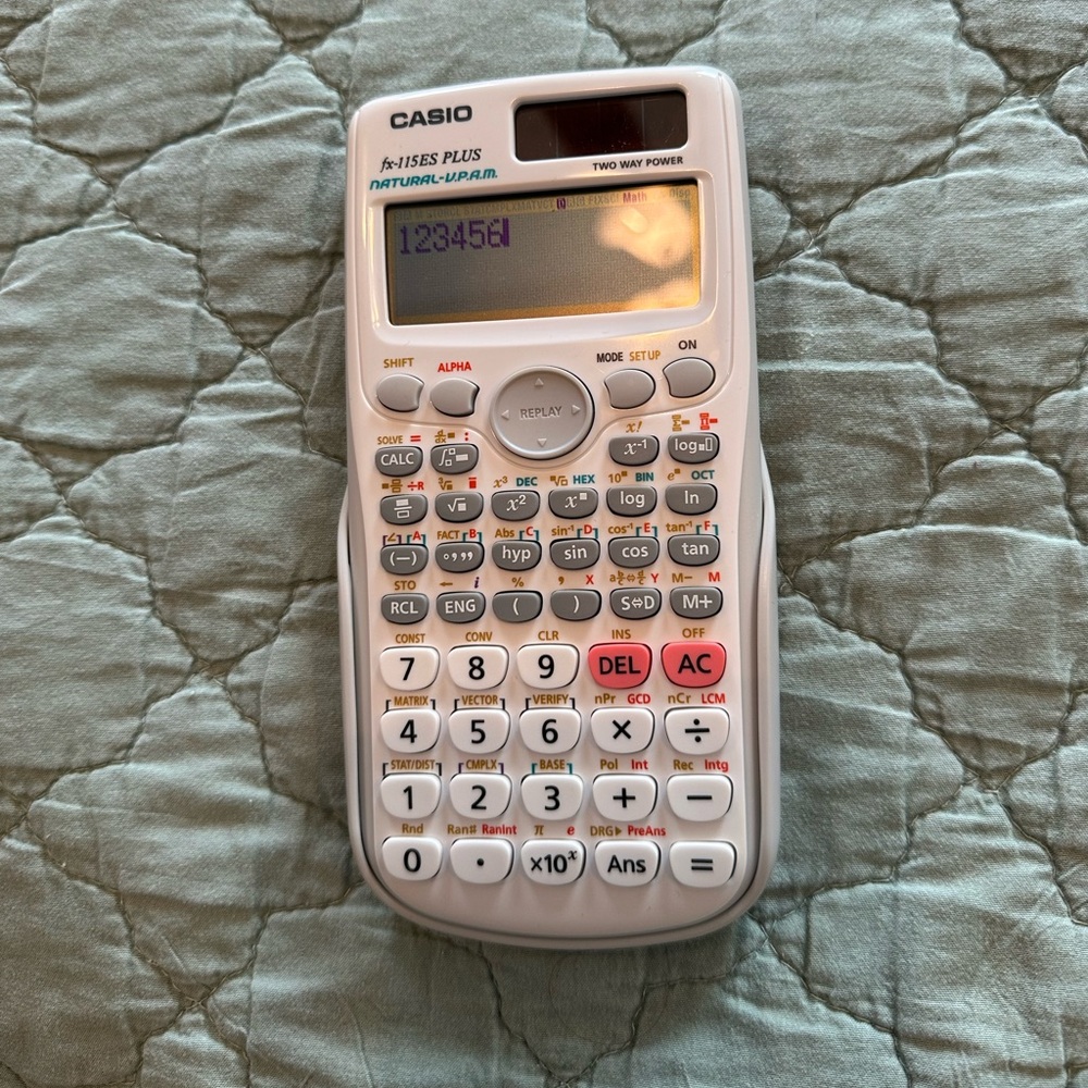 Casio Natural-V.P.A.M. Calculator - Picture 2 of 4